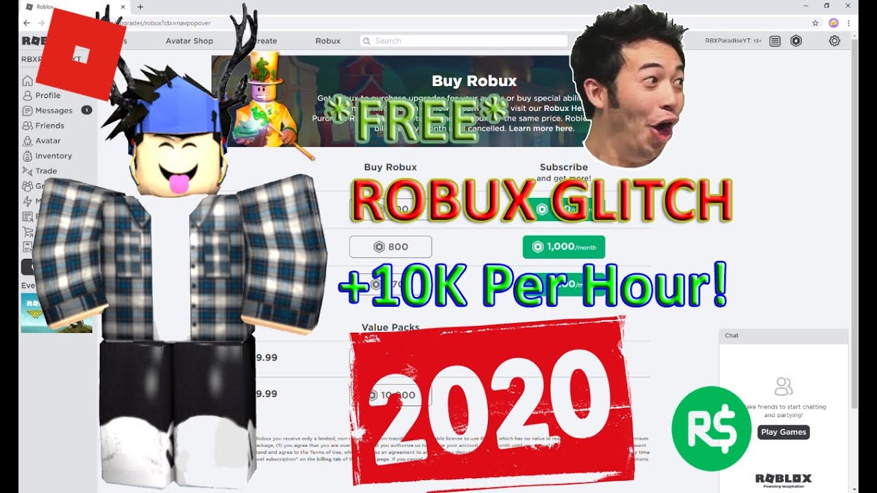 New Free Robux Glitch No Password Required Works July 2020