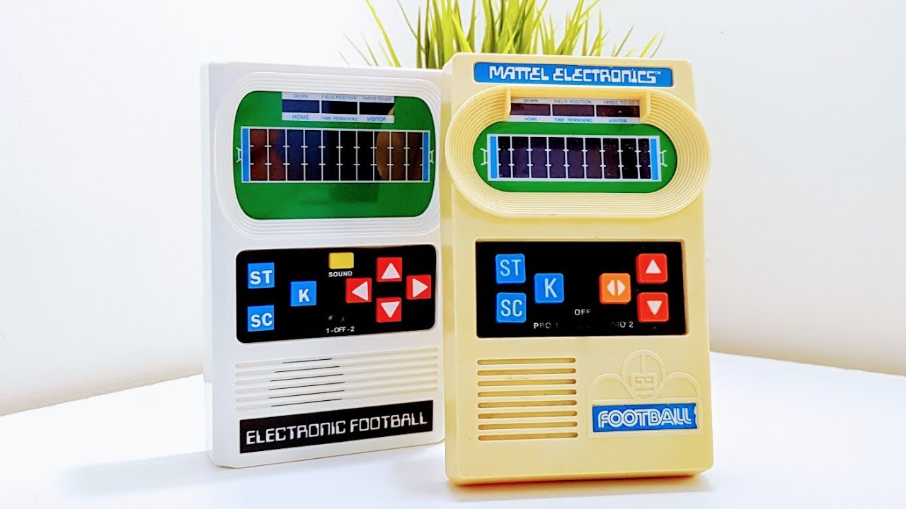 mattel handheld football