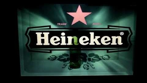 CDS Transparent LCD Touchscreen Showcase - Heineken Advert