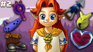 Zelda: Ocarina of Time INSANITY Randomizer - Part 2 [Zelda Movie!!!]