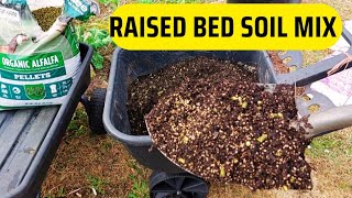 The Best Soil Mix For Your Raised Garden Beds | D.I.Y Soil Recipe