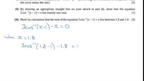 C3 2006 January q7iii - A2 Maths - Iterative/Numerical Methods