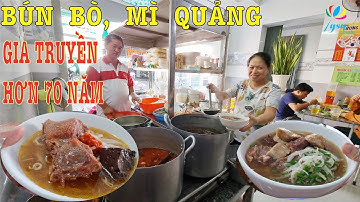 Nhất định phải ăn MÌ Quảng Bún Bò món điểm tâm ngon ở Phan Thiết  Vlog Ẩm Thực