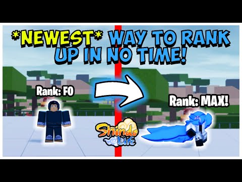 How To Rank Up In Shindo Life