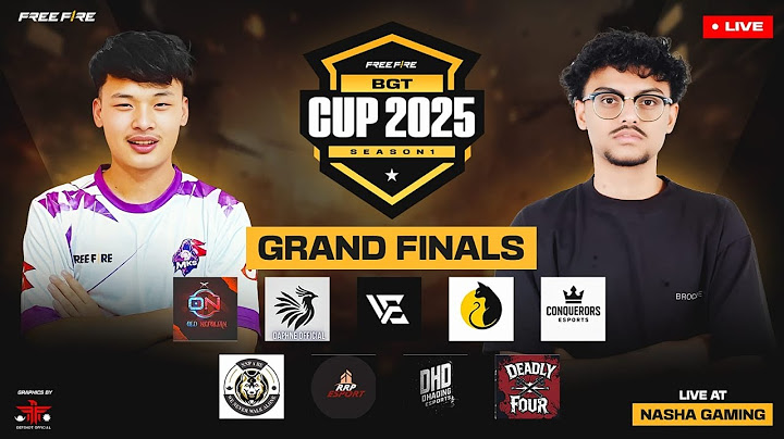 [ HINDI  LIVE ] GRAND FINAL | BGT CUP 2025 | SEASON 1| JULY-17 | NASHA GAMING |#freefire Day-1