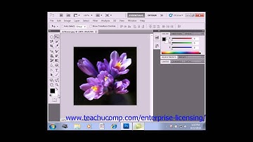Photoshop CS6 Tutorial Foreground & Background Colors Adobe Training