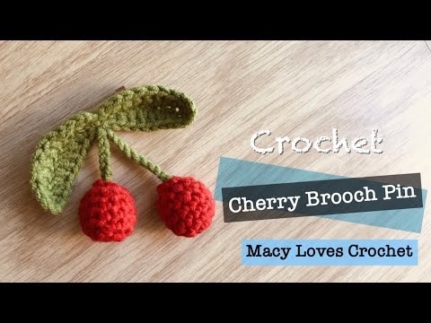 Video: How To Crochet A Brooch