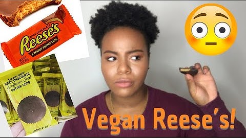 Trying TRADER JOE’S VEGAN REESE’S CUPS!!