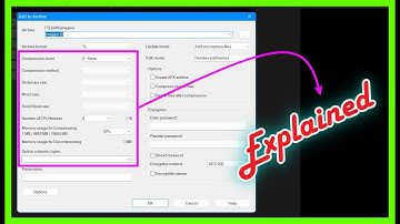Every 7-zip User Should Know these Basic Settings!