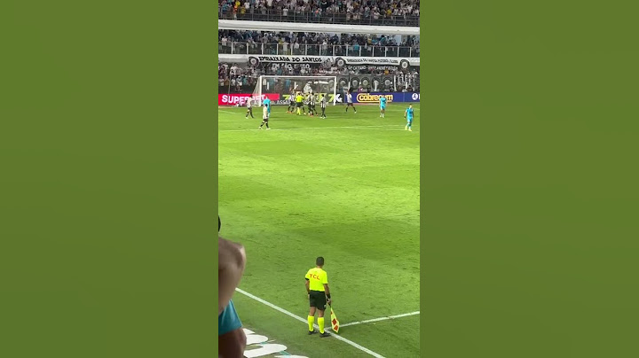 Neymar: GOL e expulsão. Santos x Botafogo