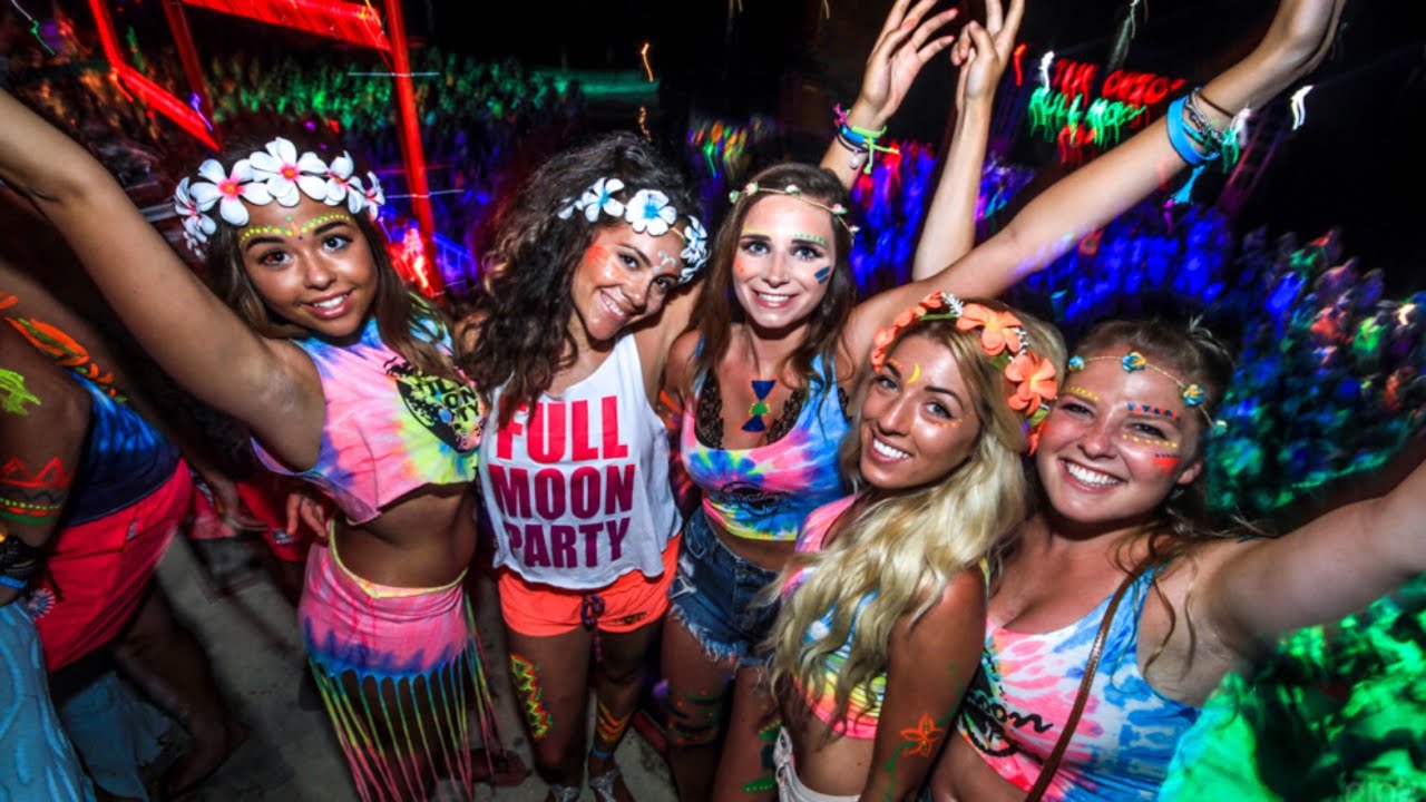 Full Moon Party Thailand Best Night Ever Youtube