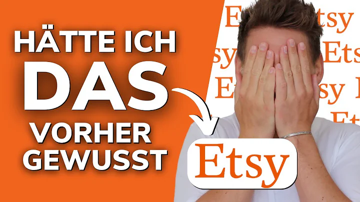 Etsy Shop eröffnen: Tipps und Tricks für Anfänger