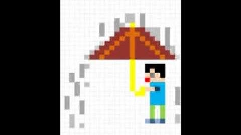 Pixel animation using Excel