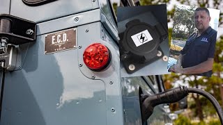Walkthrough of the ELECTRIC Land Rover DEFENDER 110 | TESLA Powered | ECD Automotive Design