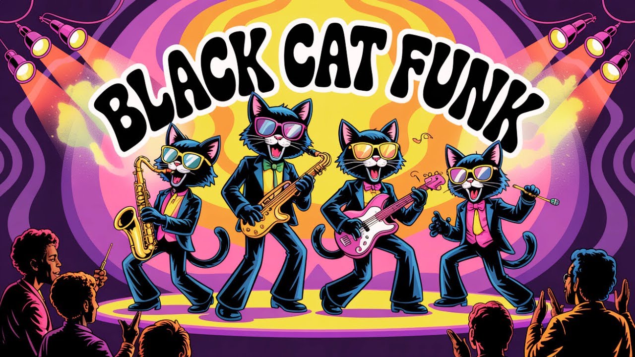 Funk. Jazz. Magic. This Is Black Cat Funk! 🎷