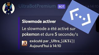 Full COMMENT FAIRE UNE COMMANDE SLOWMODE ! | Bot Designer For Discord | Update