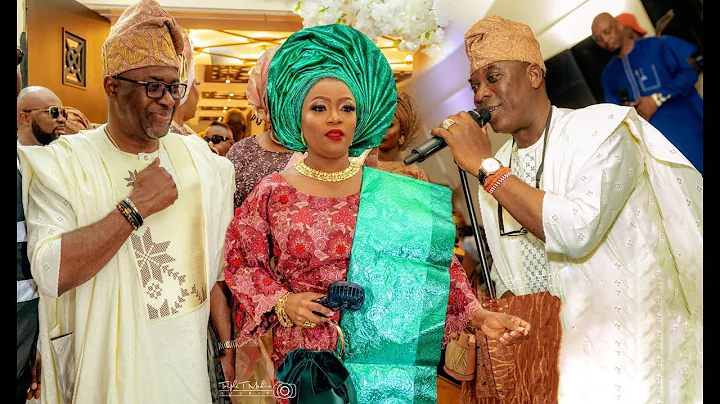 King Wasiu Ayinde in London, performed at the 50th Birthday Party of Lajokes in City Pavilion London