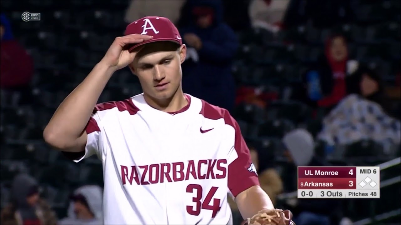 8 Arkansas vs. UL Monroe Game 1 2018 YouTube