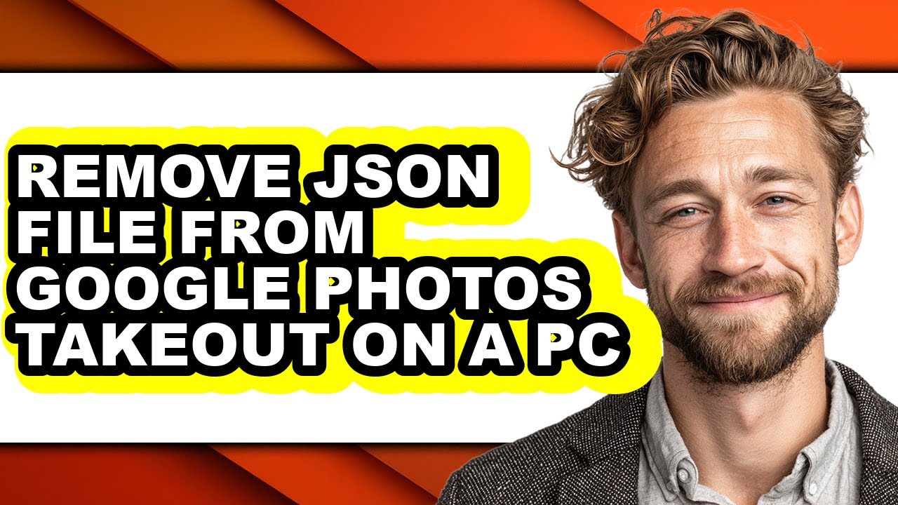 How to Remove Json File from Google Photos Takeout on a Pc (updated ...