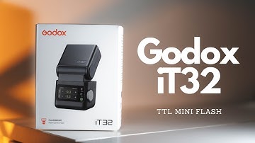 This mini flash has a built-in trigger! | Godox iT32 + X5 Overview