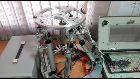 TaarLab -- 6-DoF Gough-Stewart Robot -- Translation Along X