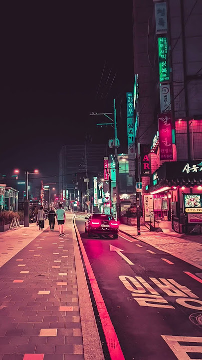 Sadang, Seoul at night