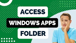How to Access the Windows Apps Folder in Windows 10 screenshot 4