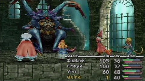 FFIX Level 1 Party Vs Kraken