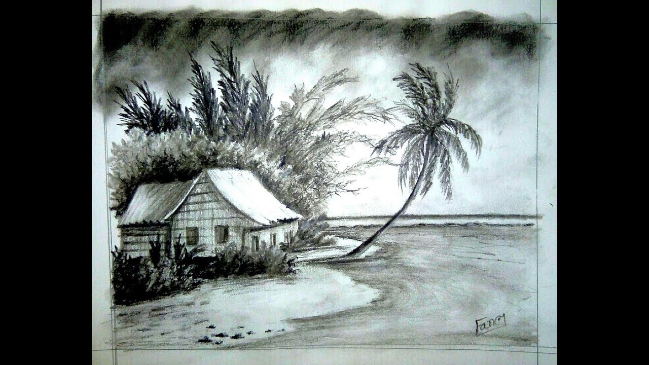 Charcoal Critique Landscape  Artists Network