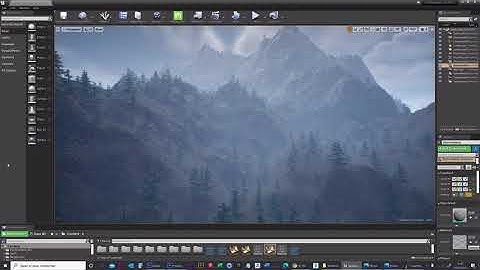 Lansdcape / Technical Material / WorldMachine / Unreal Engine 4 ///
