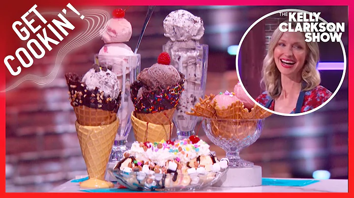 Kelly Makes Homemade Vanilla Ice Cream With Cather...
