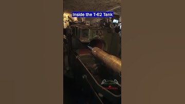 Inside a Russian T-62 Tank: Manual Loading in Action! #russiantank #t62 #tankcrew