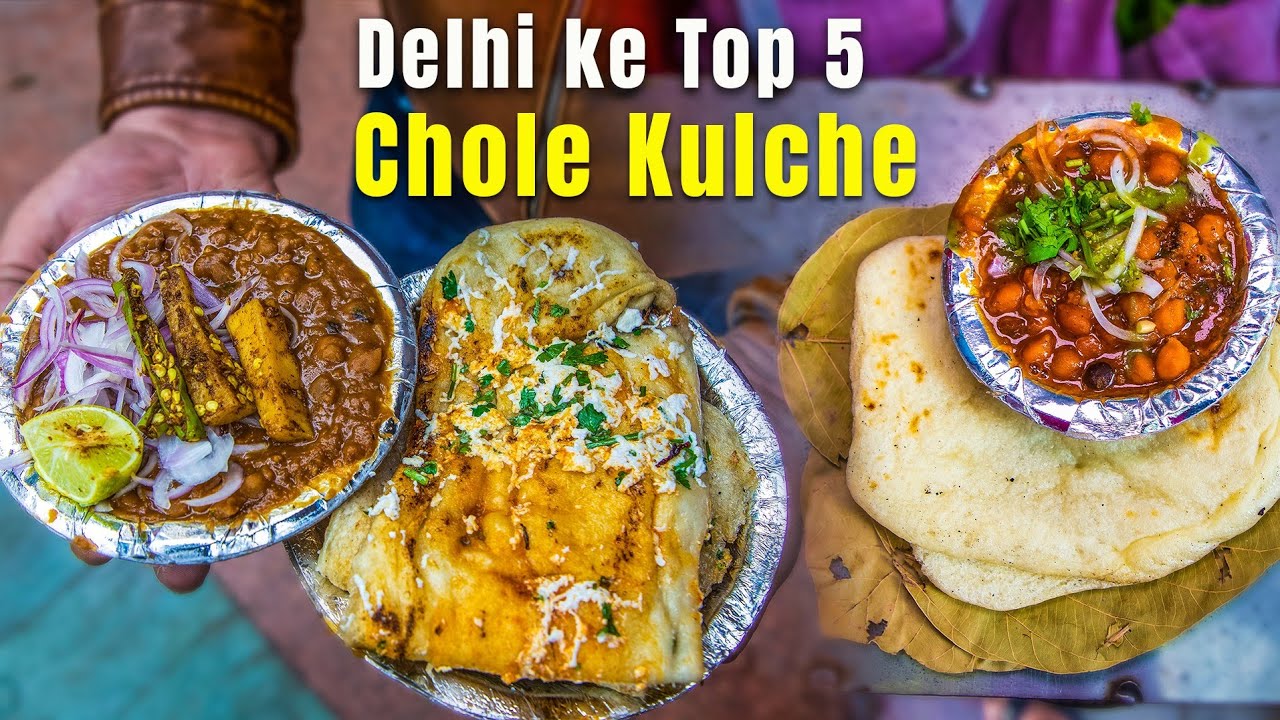 Delhi's Top 5 Chole Kulche - YouTube