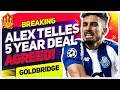 Alex Telles Agrees United Deal! Man Utd Transfer News