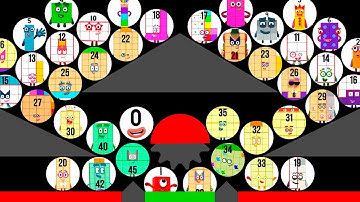 NUMBERBLOCKS Marble Race Tournament - Who will win?