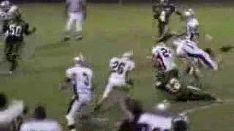 Chad Muller interception Justin Arhart hit