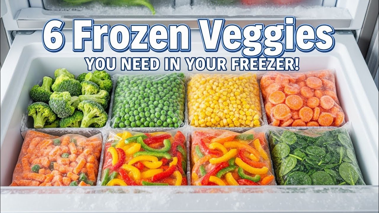 6 Frozen Veggies You Need in Your Freezer! - YouTube
