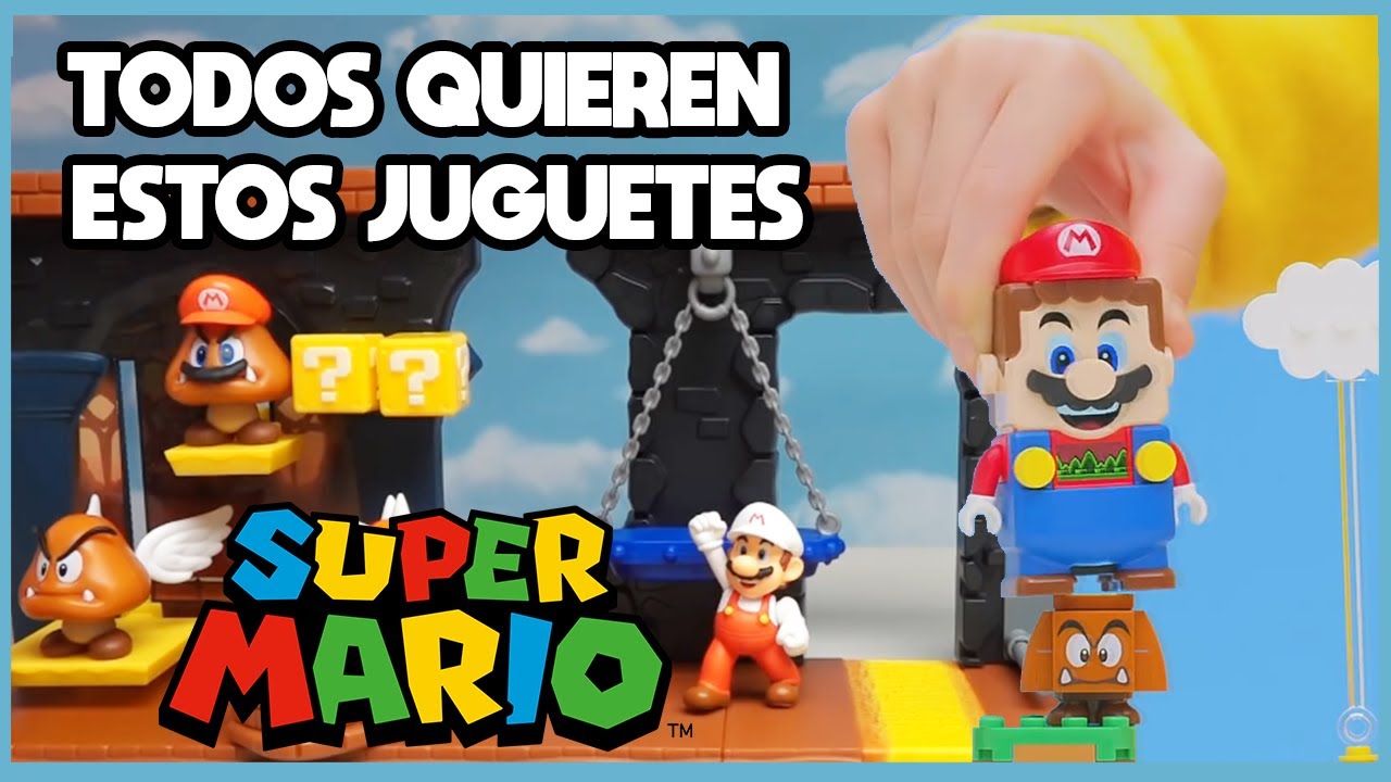 Los JUGUETES de Super Mario 🍄 😃 (Oficiales) más INCREÍBLES