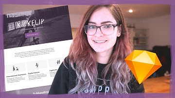 Designing a landing page in Sketch - Tutorial