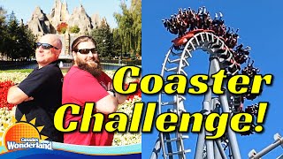 Canadas Wonderland:  Roller Coaster Challenge! @DonDronesOn