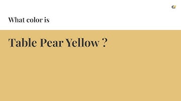 Table Pear Yellow color #e5c279 hex color - Orange color - Cool color e5c279