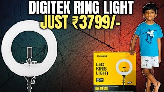 YouTubers Must have : Digitek Ring Light With Stand @ 3,799₹ #amazon #tripod