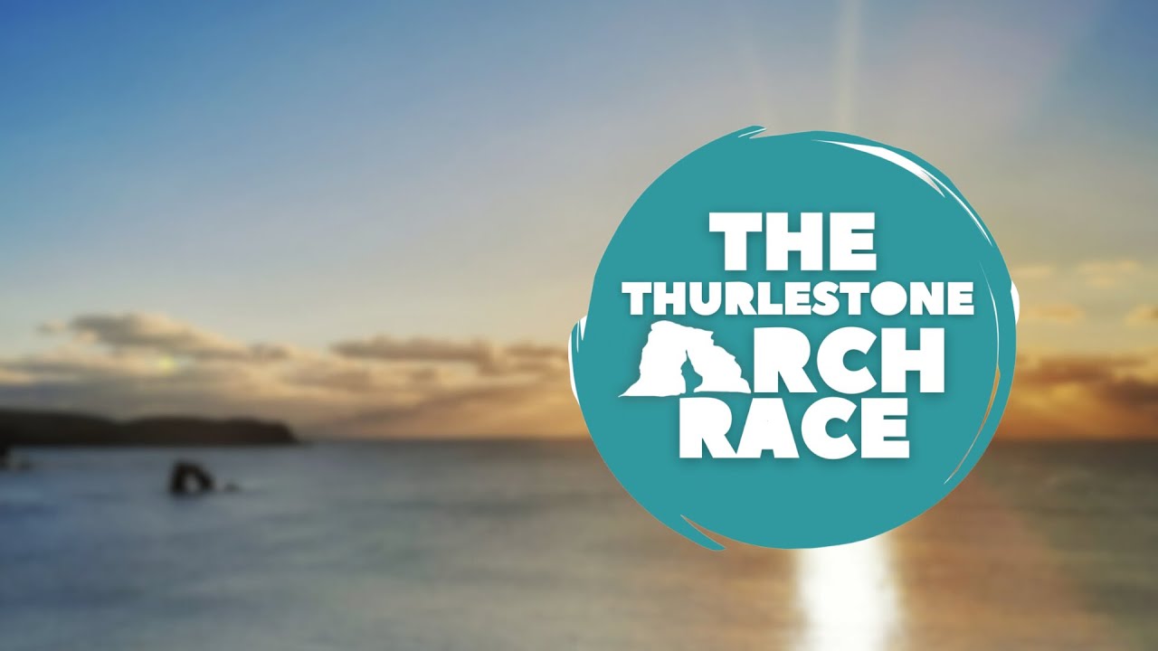 Thurlestone Arch Start and Finish Line 2024 - YouTube