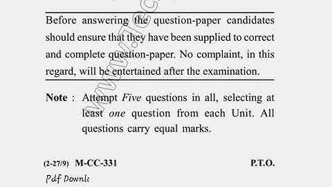 Dcrust MSc Biotechnology 3rd Sem Genomics & Proteomics Question Paper