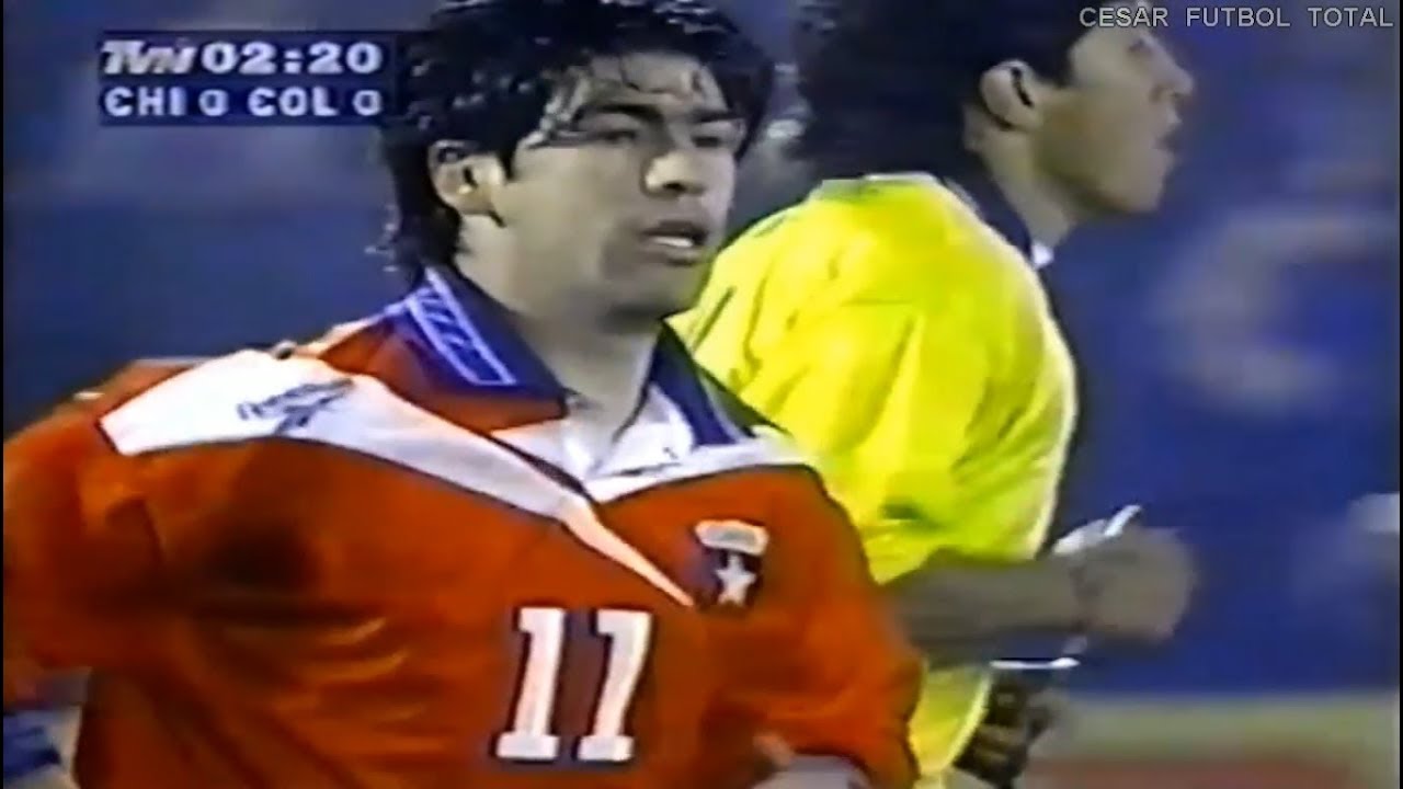 Marcelo Salas vs Colombia (Local) - Tripleta del Matador - 05/07/1997