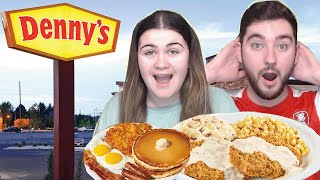 Brits Try Dennys For The First Time In The Usa