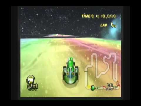 [MKWii] GBA Rainbow Road (OLD) (CTGP-R) - YouTube