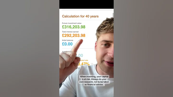 Putting £50 a month into the stock market #investing #stocks #shorts