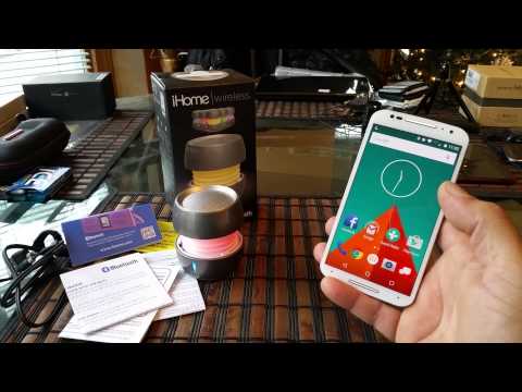 Video: Cum conectez difuzorul meu iHome la Android?