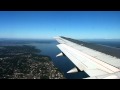 Landing in Seattle: Alaska Airlines Boeing 737-400